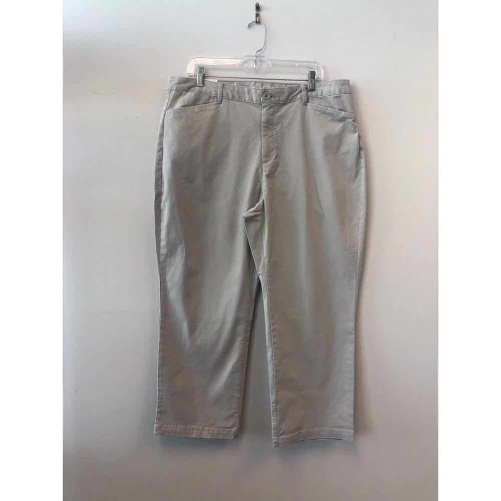 Eddie Bauer Size T16 Light Gray Cotton Blend Cropp